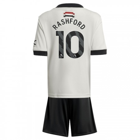 Virallinen pelipaita Manchester United Rashford 10 Kolmas 2024-25 Lyhythihainen - Lasten ( + Lyhyet housut )